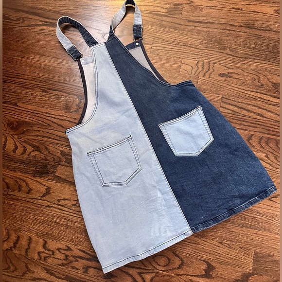 Disney Park Her Universe Shop Disney Mickey Mouse Denim Overall Dress. CUTE! - Picture 2 of 7